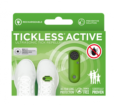 TICKLESS® ACTIVE Ultrazvukový odpuzovač klíšťat zelený