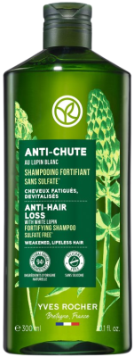Yves Rocher Šampon na podporu růstu vlasů s lupinou bílou 300 ml
