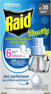 Raid Elektrický tekutá náplň Family 21 ml