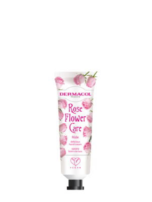 Dermacol Flower care Opojný krém na ruce Růže 30 ml