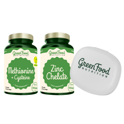 GreenFood Nutrition Methionin + Cysteine + Zinc Chelate 2 ks