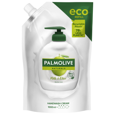 Palmolive Naturals Olive Milk tekuté mýdlo náhradní náplň 1000 ml