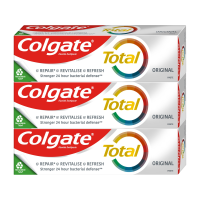 Colgate Total Original zubní pasta 3 x 75 ml Colgate Total Original zubní pasta 3 x 75 ml