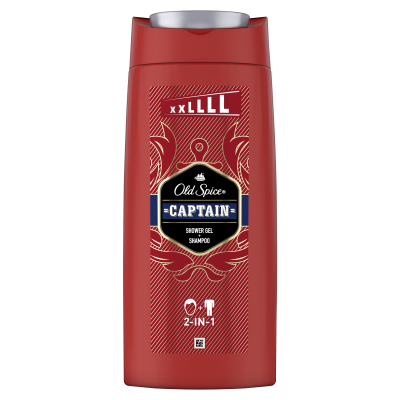 Old Spice Captain Sprchový gel a šampon Pro muže 675 ml