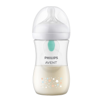 Philips Avent Láhev Natural Response s ventilem AirFree 260ml, 1m+, medvěd