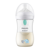 Philips Avent Láhev Natural Response s ventilem AirFree 260ml, 1m+, slon