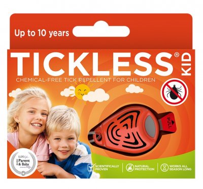 TICKLESS® KID Ultrazvukový odpuzovač klíšťat oranžový