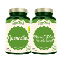 GreenFood Nutrition Quercetin +Vitamin C 500mg 2 ks