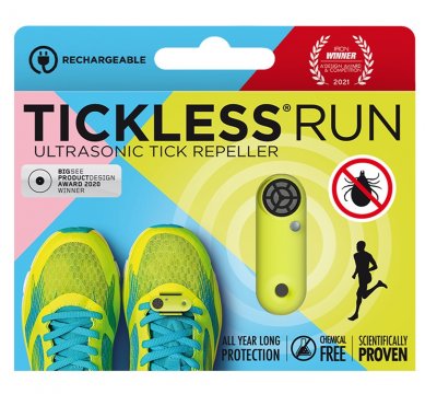 TICKLESS® RUN Ultrazvukový odpuzovač klíšťat neonový