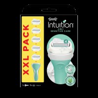 Wilkinson Intuition Sensitive Care XXL Strojek + náhradní hlavice 6 ks