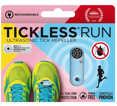 TICKLESS® RUN Ultrazvukový odpuzovač klíšťat modrý