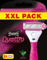 Wilkinson Quattro for Women Náhradní hlavice 6 ks