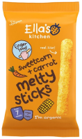Ella's Kitchen BIO křupavé tyčky s kukuřicí a mrkví 16 g Ella's Kitchen BIO křupavé tyčky s kukuřicí a mrkví 16 g