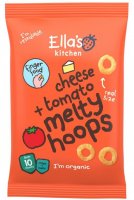 Ella's Kitchen BIO křupavé kroužky se sýrem a rajčaty 20 g