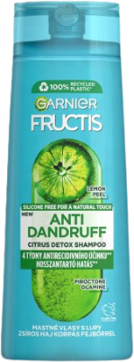 Garnier Fructis Antidandruff Citrus šampon pro mastné vlasy s lupy 250 ml