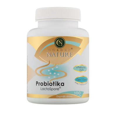 Golden Nature Probiotika + Prebiotika + Trávicí enzymy Opti7digest 100 kapslí