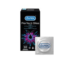 Durex Perfect Gliss kondomy pro anální sex 10 ks