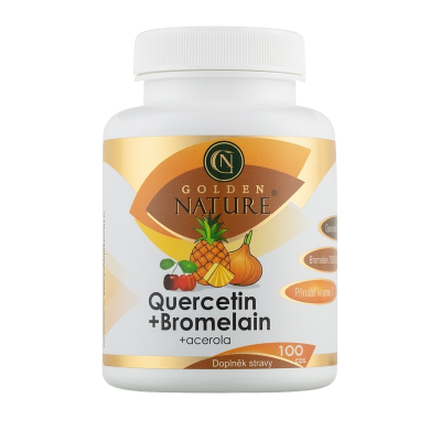 GOLDEN NATURE Quercetin komplex 100 kapslí