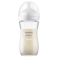 Philips Avent Láhev Natural Response skleněná 240ml, 1m+