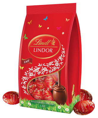 Lindt Lindor velikonoční vajíčka mléčné 180 g