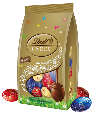 Lindt Lindor velikonoční vajíčka Mix 180 g