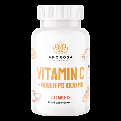 Aporosa Vitamín C s šípky 1000 mg 110 tablet