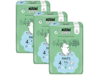 Muumi Baby Jednorázové eko kalhotkové pleny 4 Maxi 7 - 11 kg 120 ks
