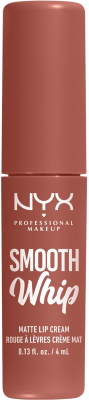 NYX Professional Makeup Smooth Whip Matte Lip Cream 04 Teddy Fluff matná tekutá rtěnka, 4 ml