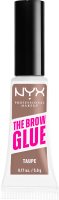 NYX Professional Makeup The Brow Glue Instant Brow Styler - 02 Taupe Blonde 5 g