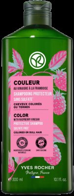 Yves Rocher Šampon na barvené vlasy s malinovým octem 300 ml