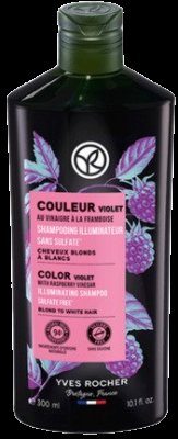 YVES ROCHER Šampon neutralizující žluté tóny s malinovým octem 300 ml YVES ROCHER Šampon neutralizující žluté tóny s malinovým octem 300 ml