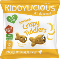Kiddylicious rybičky křupavé banánové 12 g