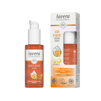 Lavera Pleťové sérum Glow by Nature s Q10 a Vit C 30 ml