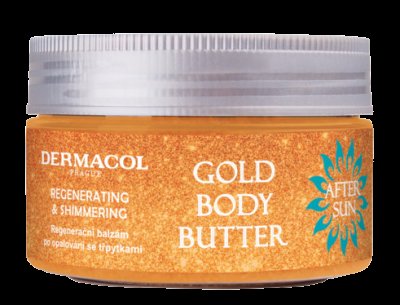 Dermacol AFTER SUN krém se třpytkam 200 g