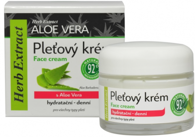 Herb Extract Pleťový krém Aloe Vera 50 ml