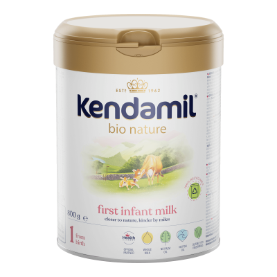Kendalife BIO Nature počáteční mléko 1 HMO DHA+, 800 g Kendalife BIO Nature počáteční mléko 1 HMO DHA+, 800 g
