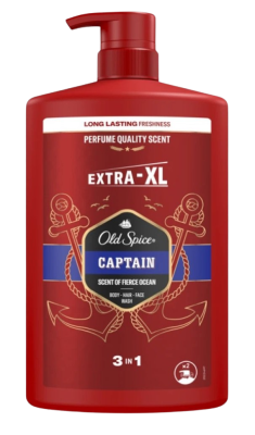 Old Spice Captain Sprchový gel a šampon pro muže 1000 ml Old Spice Captain Sprchový gel a šampon pro muže 1000 ml