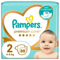 Pampers Pampers Premium Care plenky vel. 2, 4-8 kg, 88 ks