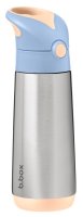 B.box Termoska na pití s brčkem - broskvová 500 ml