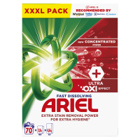 Ariel prací prášek Oxi 70 praní 3.85 kg