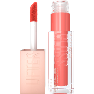 Maybelline New York Lifter Gloss 22 Peach Ring lesk na rty, 5.4 ml