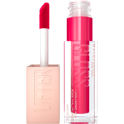 Maybelline New York Lifter Gloss 24 Bubblegum lesk na rty, 5.4 ml
