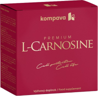 Kompava Premium L-Carnosine + Acido FIT pomeranč 60 kapslí