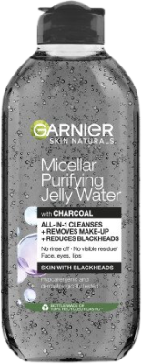 Garnier Pure Active Gelová Micelálrní voda s aktivním uhlím, 400 ml