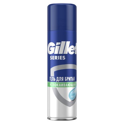 Gillette Series sensitive pánský gel na holení 240 ml