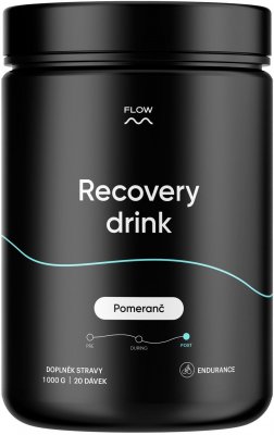 Flow Recovery drink pomeranč 1000 g