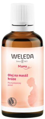 Weleda Olej na masáž hráze 50 ml