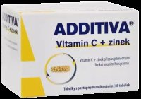 Additiva Vitamin C + zinek 80 kapslí