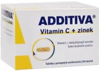 Additiva Vitamin C + zinek 80 kapslí