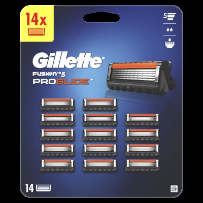 Gillette ProGlide Pánské náhradní holicí hlavice 14 ks